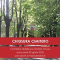 Immagine decorativa per il contenuto Chiusura Cimitero