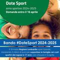 Immagine decorativa per il contenuto Dote sport 2024 - anno sportivo 2024-2025
